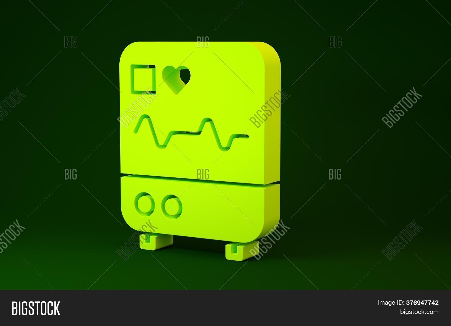 Yellow Computer Image & Photo (Free Trial) Bigstock