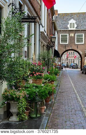 July 11, 2020, Buren, Gelderland, Netherlands. Views Of Little Ancient Town With Big History.