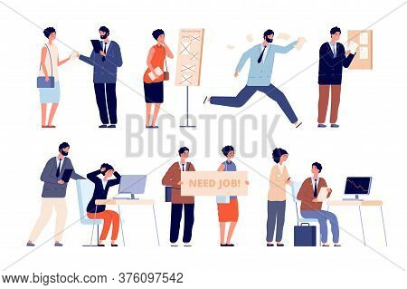 Business Trouble. Company Financial Failure, Bankruptcy Or Crisis. Leadership And Enterprise, No Off