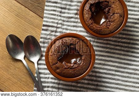 Homemade Chocoalte Molten Lava Cake