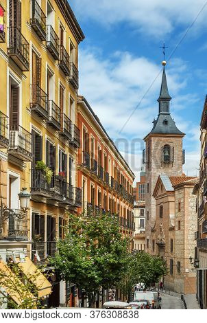 Church Of San Gines In Madrid, Spain, Is One Of The Oldest Churches In That City