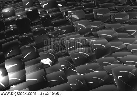 Illustration Background 3D Web Backdrop Modern Pattern Colorful Geometry 4 Glossy Texture Glossy Abs