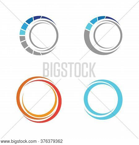 Circle Logo  Icon Illustration Design Template - Vector