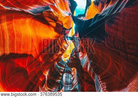 Antelope Canyon Is A Slot Canyon In The American Southwest.