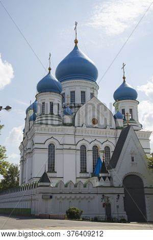 Cathedral Of The Iveron Icon Of The Mother Of God In St. Nicholas-perervinsky Monastery In Moscow. S