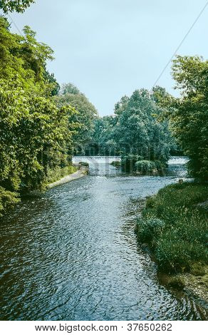 Río Lambro en el Parque de Monza