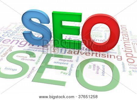 Testo 3D 'http' sullo sfondo Wordclod Http