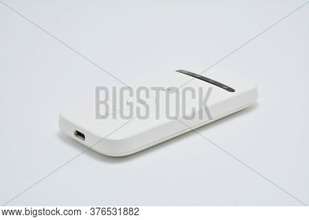Quezon City, Ph - July 8 - Zte Pocket Wifi Device On July 8, 2020 In Quezon City, Philippines.