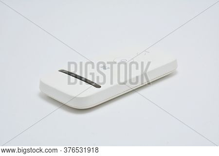Quezon City, Ph - July 8 - Zte Pocket Wifi Device On July 8, 2020 In Quezon City, Philippines.