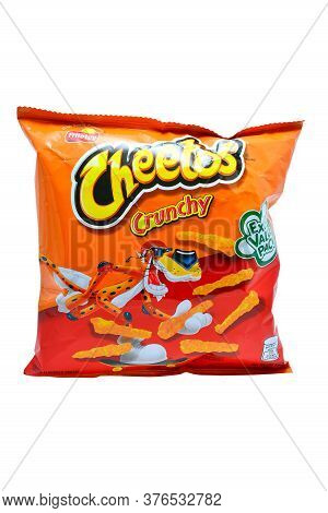 Quezon City, Ph - July 8 - Cheetos Crunchy On July 8, 2020 In Quezon City, Philippines.