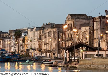 Taranto City In The Morning, Italy, Puglia