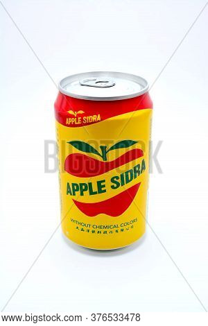Quezon City, Ph - July 8 - Apple Sidra Can On July 8, 2020 In Quezon City, Philippines.