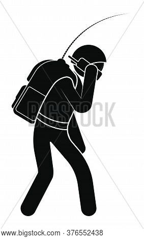 Stick Figure. Soldier Vector & Photo (Free Trial) | Bigstock