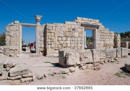 Basilica dei secoli Vi-x, Crimea, Ucraina
