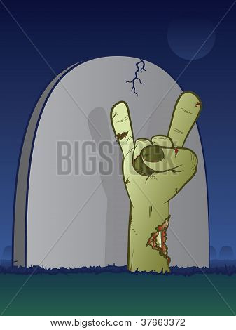 Zombie grav