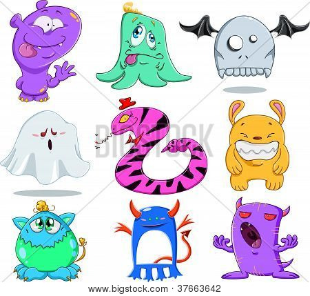 Halloween mostri Pack