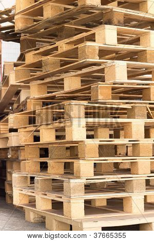 Stock Wood Pallet