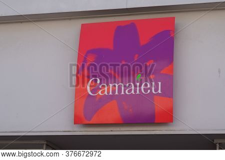 Bordeaux , Aquitaine / France - 07 07 2020 : Camaieu Logo Text On Store Of Camaïeu Shop Sign Clothin