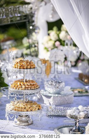 Wedding Decor For A Traditional Persian Wedding Outdoors