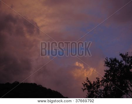 Solnedgang i Befe 2