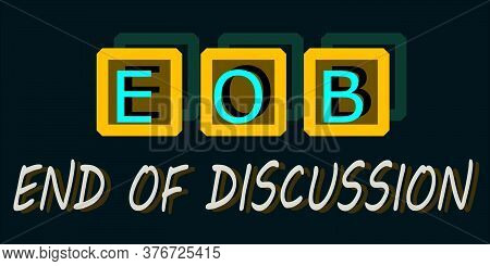 Business Communication Word Short Form Animated Text Background.