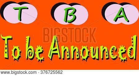 Business Communication Word Short Form Animated Text Background.