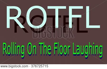 Business Communication Word Short Form Animated Text Background.