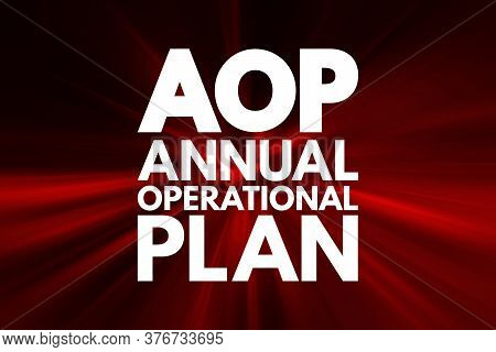 Aop - Annual Operational Plan Acronym, Business Concept Background