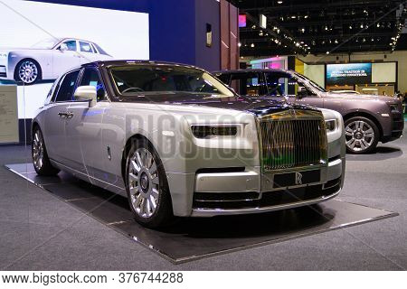 Bangkok Thailand :- July 16,2020 :- Rolls-royce Car Show At At  Exhibition Bangkok International Mor