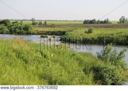 A Beautiful River Adorns The Landscape And Gives Life To Everything Around