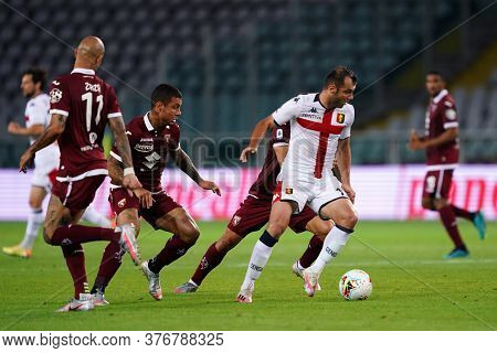 Torino, (italy). 16th July 2020. Italian Football Serie A. Torino Fc Vs Genoa Cfc. Goran Pandev Of G