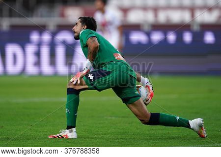 Torino, (italy). 16th July 2020. Italian Football Serie A. Torino Fc Vs Genoa Cfc. Mattia Perin Of G