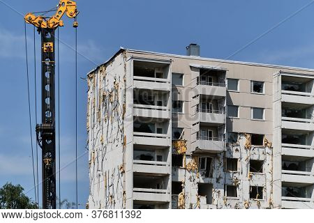 The Demolition Apartment Building.