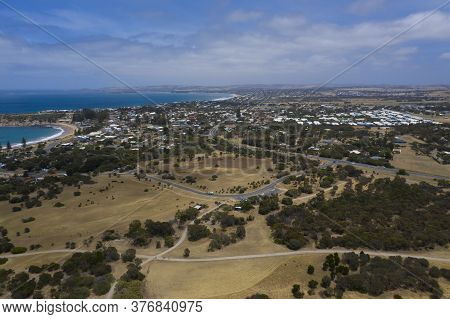 Aerial View Of The Great Australian Bight In Regional South Australia