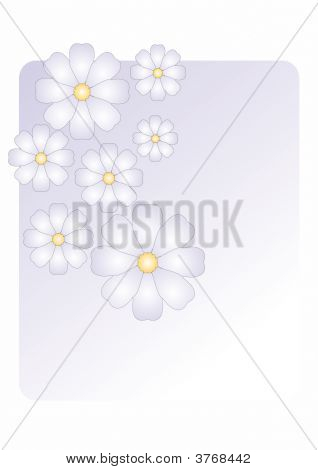 Abstrakt blomst baggrund.