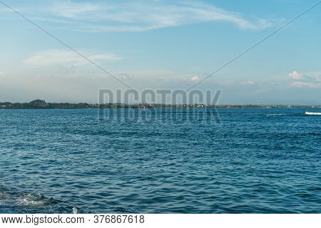 Sanur, Bali Indonesia - April 21, 2013 - View Of Sea At Sanur Beach