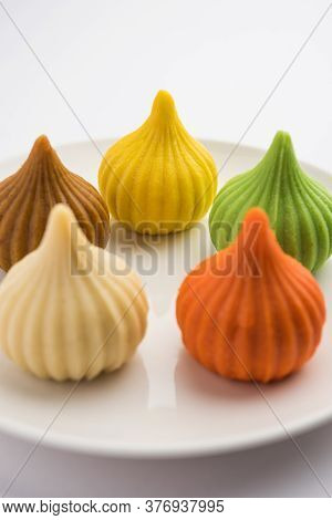 Modak Is An Indian Sweet Popular In States Of Maharashtra, Goa & In The Regions Of Konkan In India