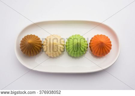 Modak Is An Indian Sweet Popular In States Of Maharashtra, Goa & In The Regions Of Konkan In India