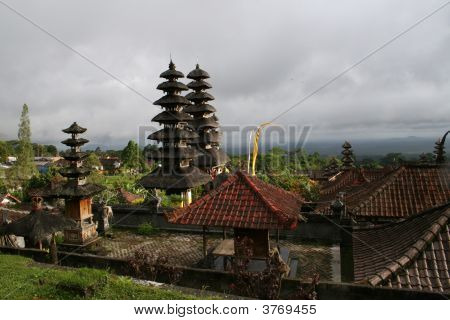 exotische Bali Besakih Tempel