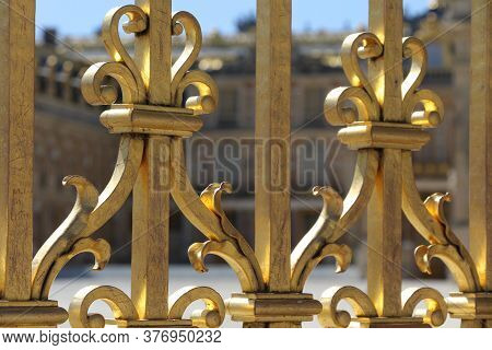 The Cour D'honneur Of The Palace Of Versailles