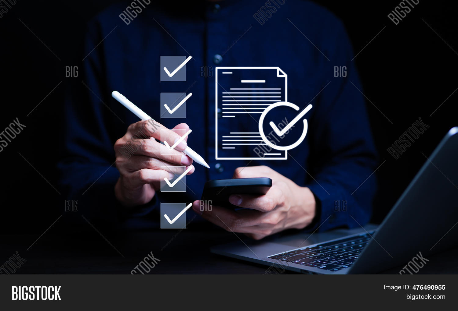 Checklist Filling Image & Photo (Free Trial) | Bigstock