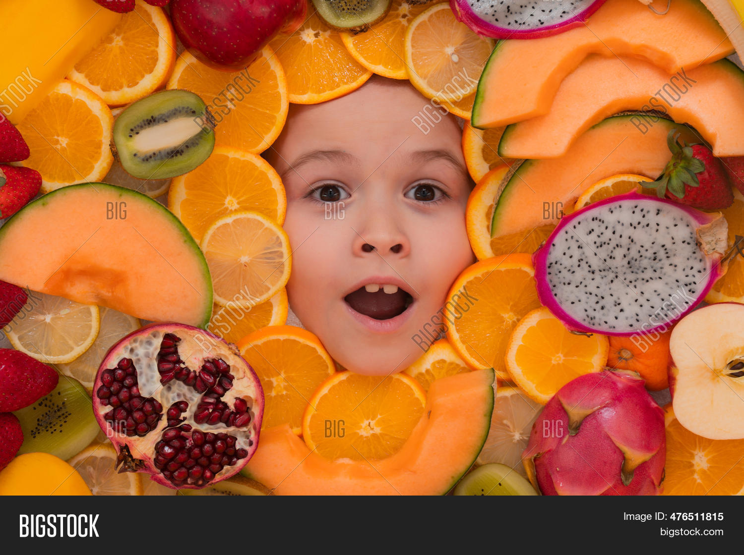 Vitamins Fruits. Mix Image & Photo (Free Trial) Bigstock