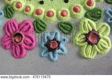 Rangoli Designs Of Flowers, Rangoli Patterns For Diwali Festival
