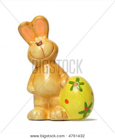 Aardewerk Bunny met ei
