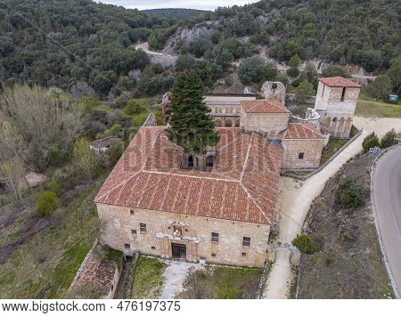 Monastery Of San Pedro De Arlanza In Covarrubias Burgos Spain