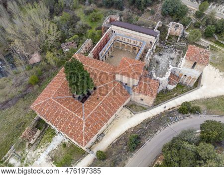 Monastery Of San Pedro De Arlanza In Covarrubias Burgos Spain