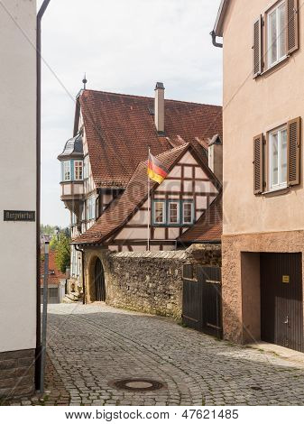 City Or Old Town Of Bad Wimpfen Germany