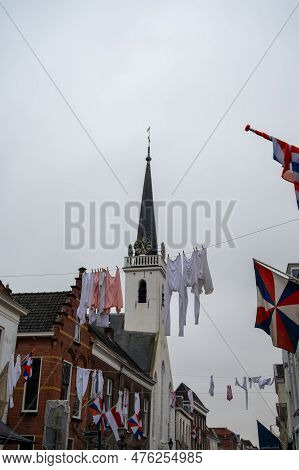 Brielle, The Netherlands, Celebrating Of freedom, The First Town To Be Liberated From The Spanish On