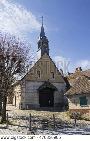 The 18th Century Chapel Of Saint Pierre In Saint Valery-sur-somme, Hauts-de-france In France. Copy S
