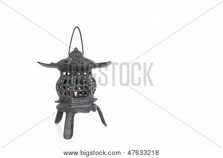 Japán stílusú tea house gyertyatartó